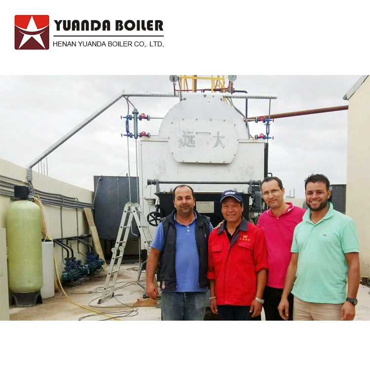 8 Ton Hr Paddy Steam Boiler Machine for Rice Mill