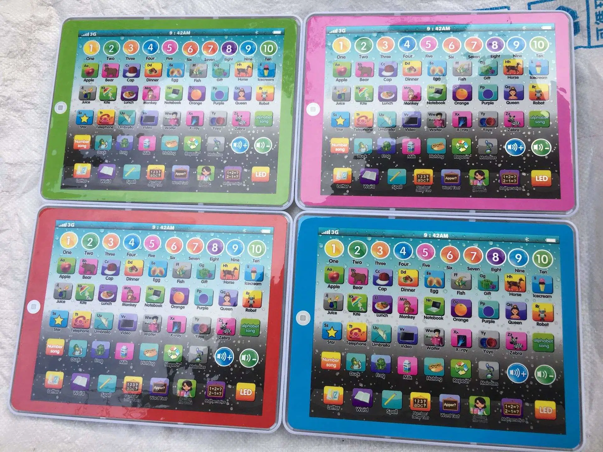 Learning Machine Kids Education Tablet Early Educational Toys Tablet Read Write Machine