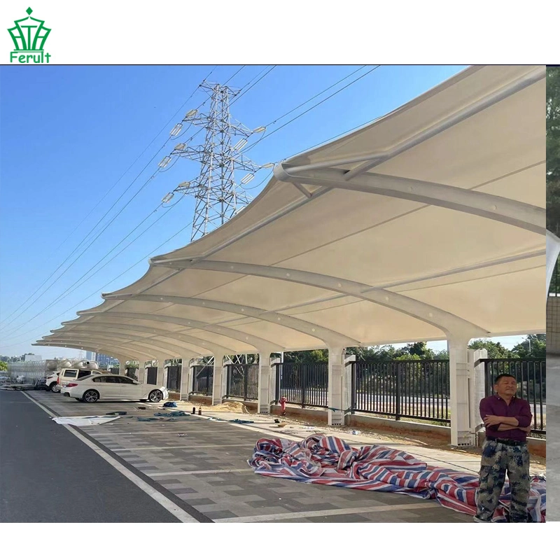 Factory Manufacture DIY Metal Carports Tent Used for Bus Carport Shelters for Sale