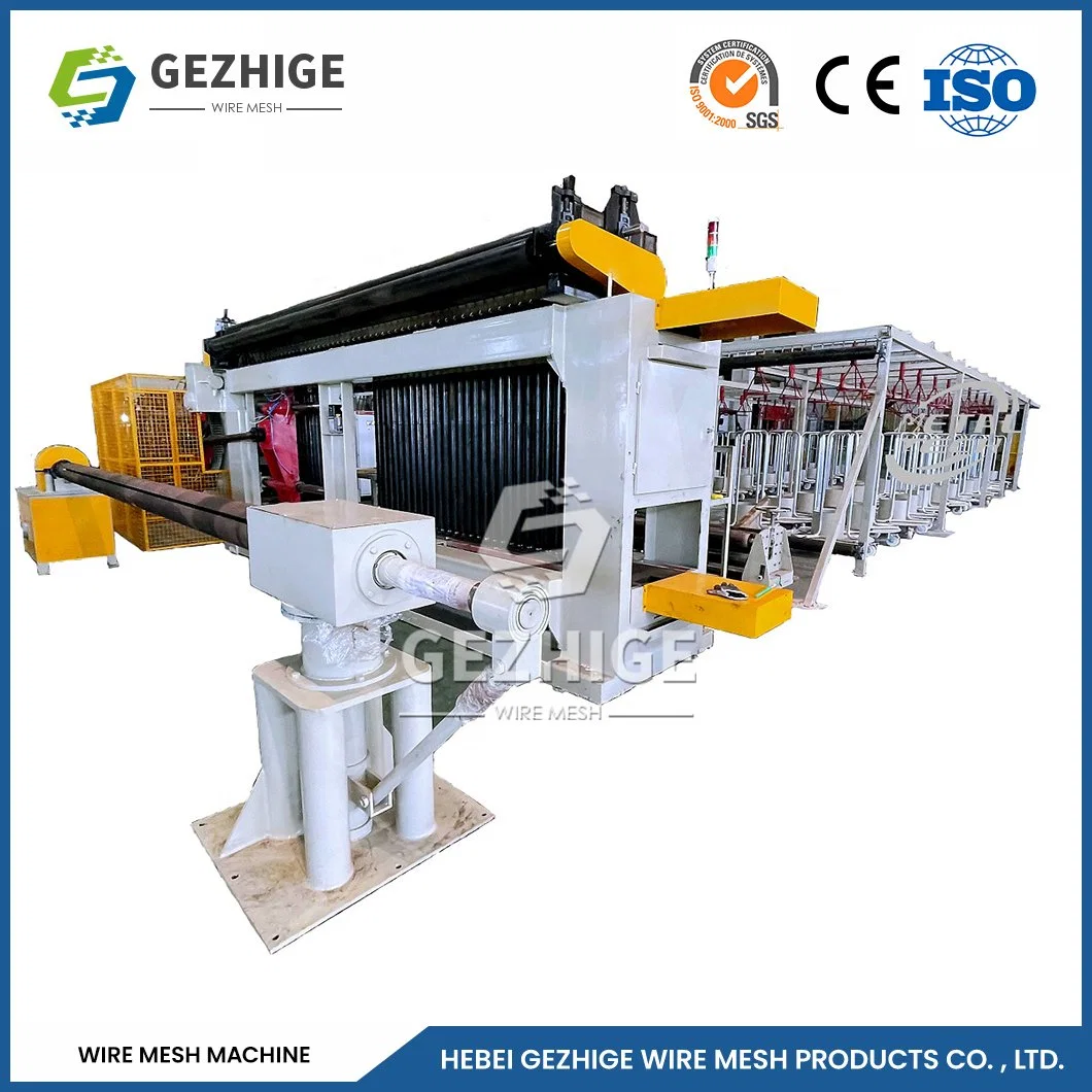 Gezhige Drahtgeflecht Maschine Lieferanten Automatisches Rolling Mesh Geschweißt Draht-Netz-Maschine China Vollautomatische Netting-Maschine