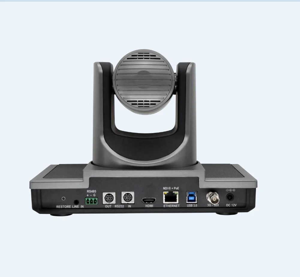 12xoptical Sony Sensor 4K 60fps SDI HD-Mi USB Poe IP PTZ-Videokonferenzkamera Line-in IP Ndi-Kamera für die Übertragung Visca Rtmp Ai Gesichtserkennung Ipcamera