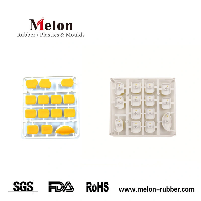 Customized Overmolding Injection Liquid Silicone Molding for Liquid Silicone Keyboard