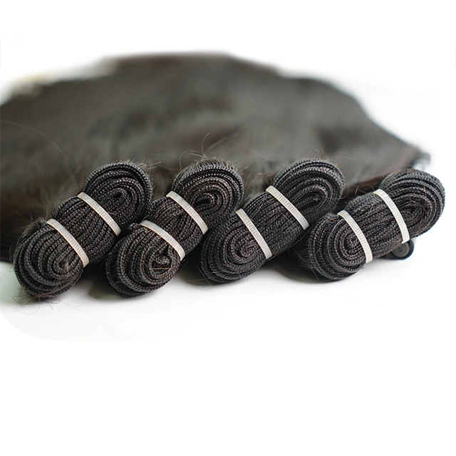 Großhandel/Lieferant Billig 100% Best Natural Brazilian Remy Weft Cuticle Ausgerichtet Unverarbeitete Rohhaar Menschliche Haar Weave Erweiterung