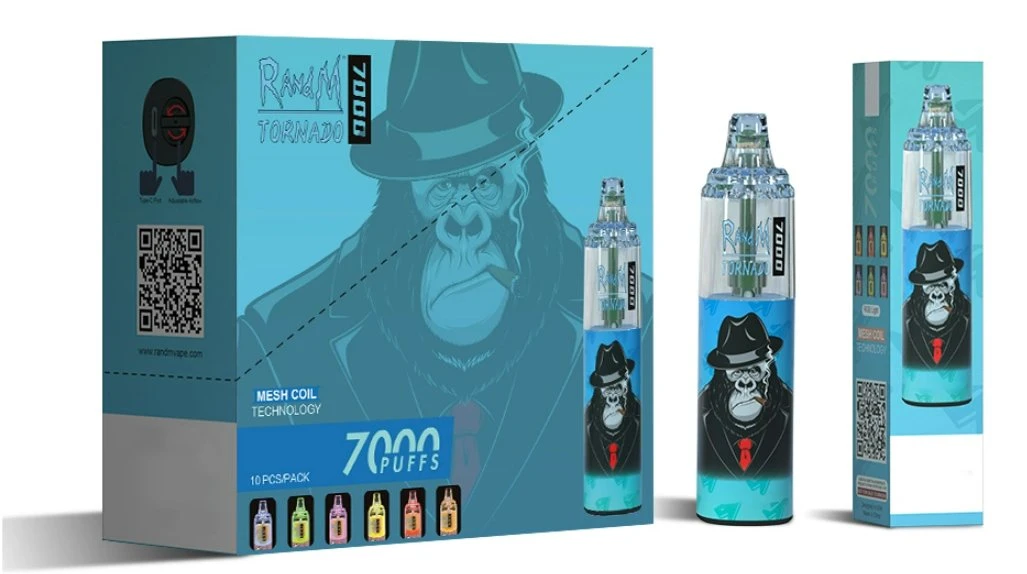 Rand M Tornado 7000 Puffs 850 mAh 14ml Oil Vape Disposable/Chargeable Vape Pen