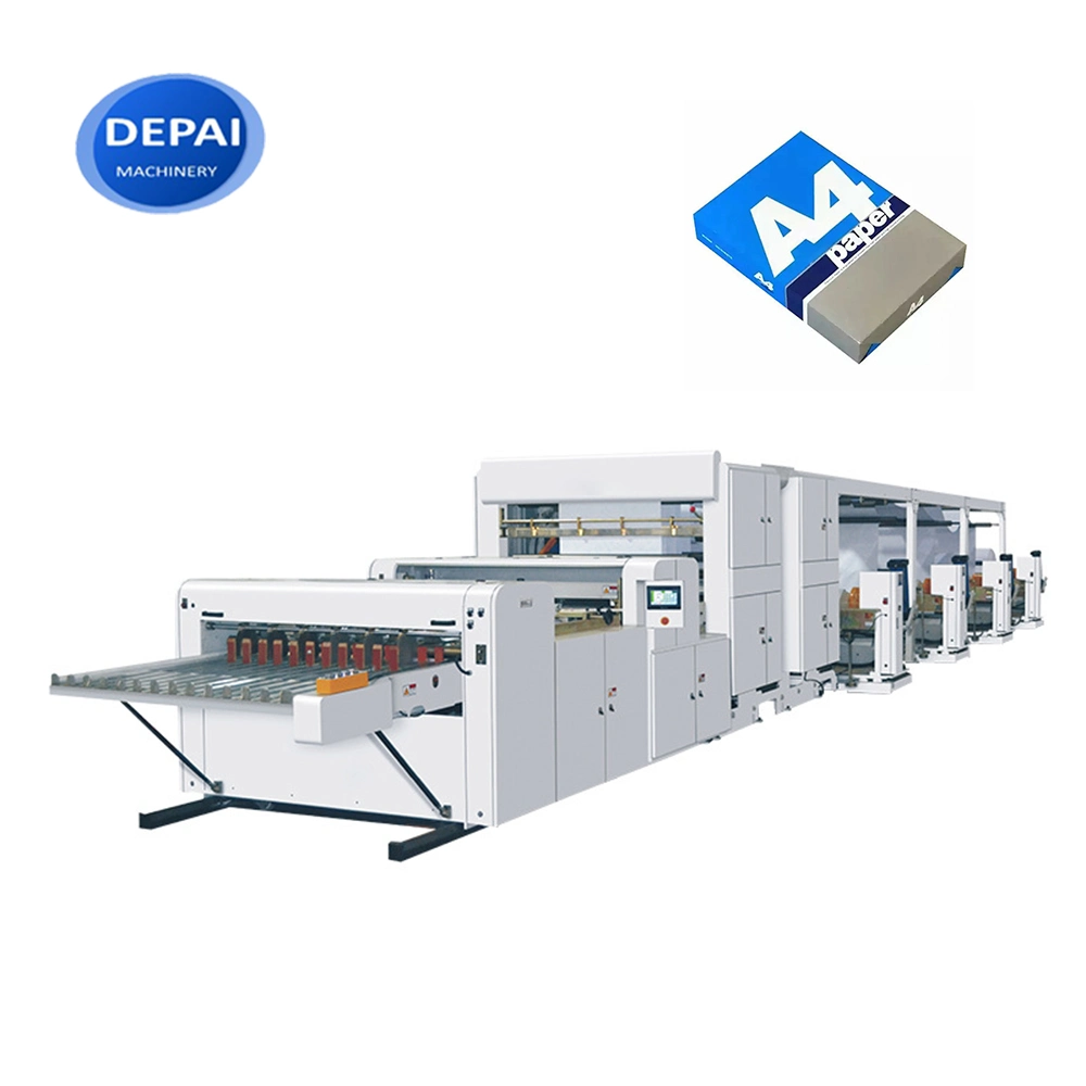 Automatic Copy Paper Cross Cutting Production Line A3 Paper Cutting and Packing Machine