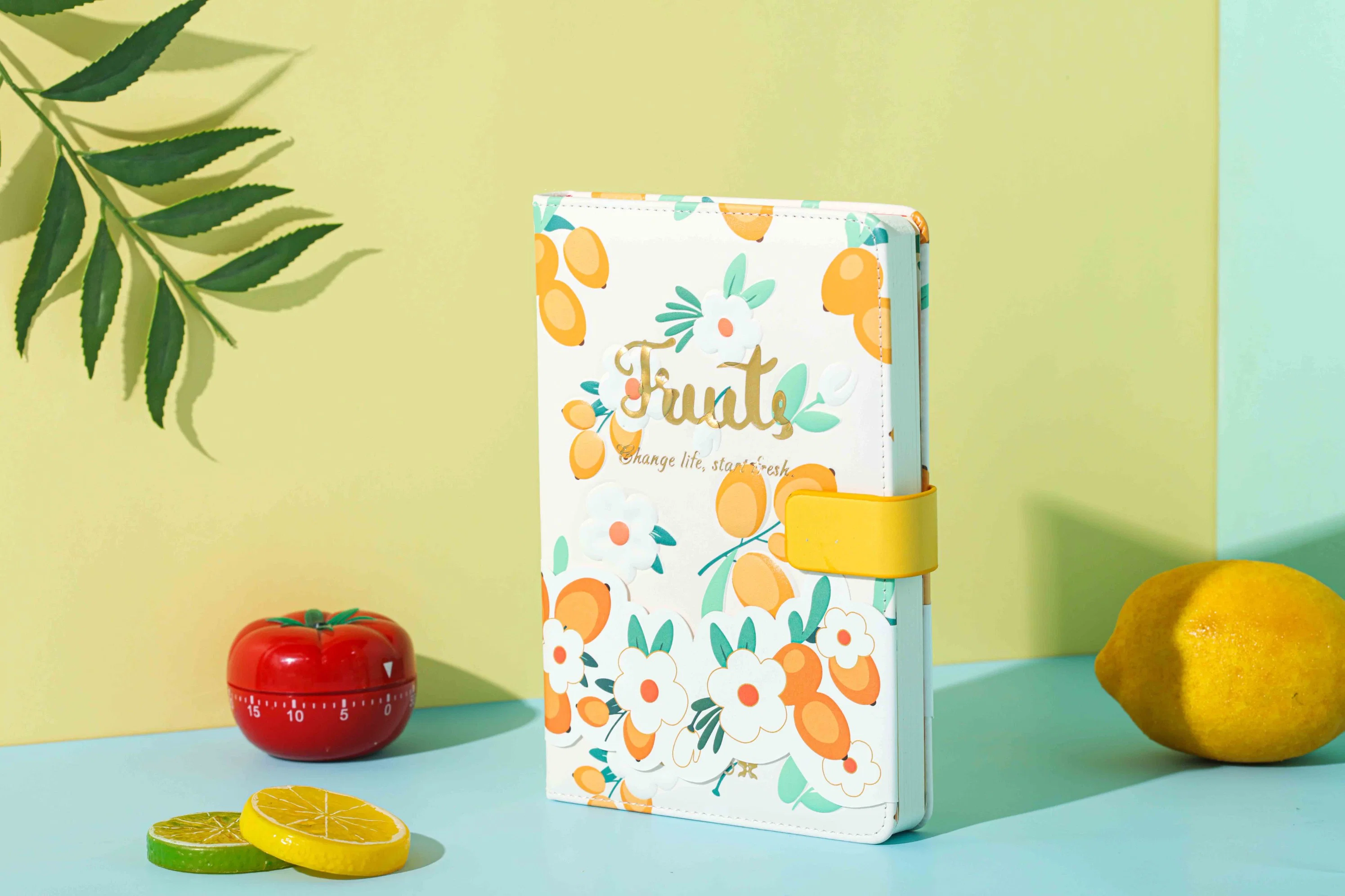 Fruit High quality/High cost performance  Protability Promotion Gift Magnetic Notebook