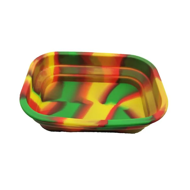 New Square Silicone Ashtray for Home Novelty Crafts Ash