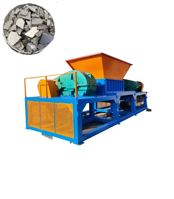 New Model Industrial Double Shaft Waste Car Plastic Wood Rubber Shredder Scrap Metal Shredder Machine