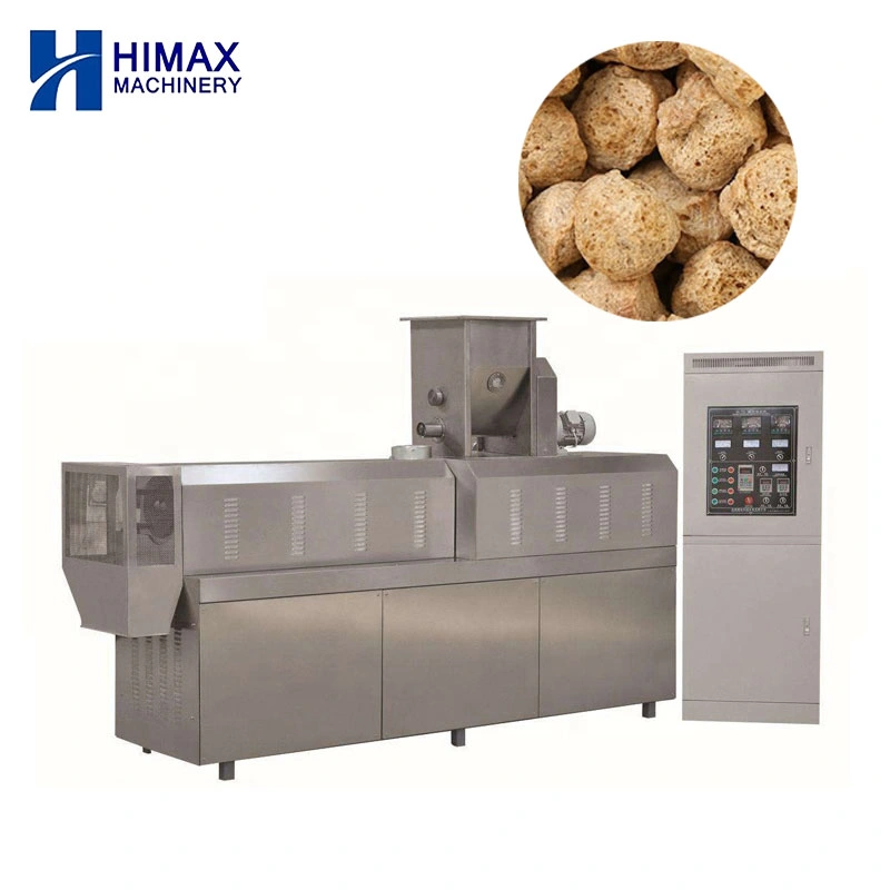 Automatic Textured Vegetable Meat Soya Protein Snack Processing Machine