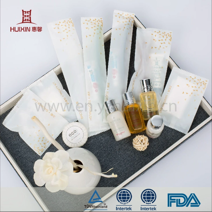 China Supplier Manufacturing Company Airline Travel Hotel Amenities Sets