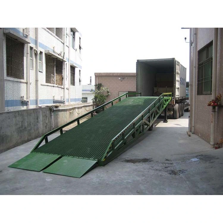 Mobile Heavy Duty Adjustable Warehouse Dock Ramp Llifting Equipment