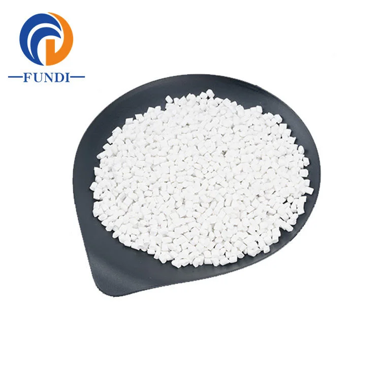 Polyethylene PE Filler Masterbatch White Pellet for Virgin Granule/Recycled Applications to Increase Strength of The End Product