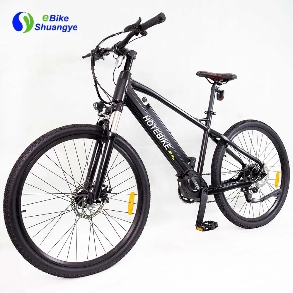 Desdobrado &gt; 60km Hotebike um em Carton moto Electric bike Bafang MID Drive