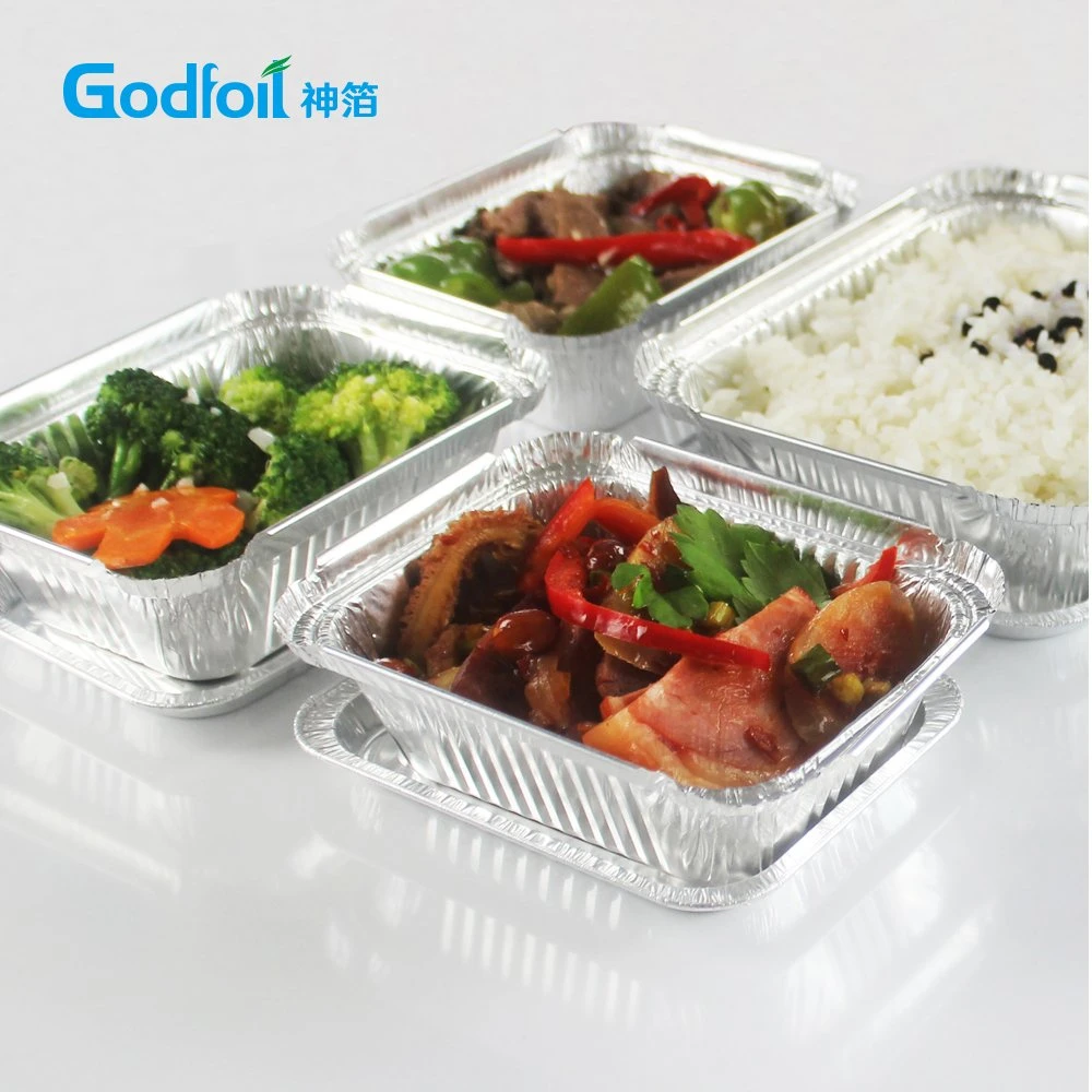 Disposable Aluminum Foil BBQ Grilling Baking Food Trays, Container