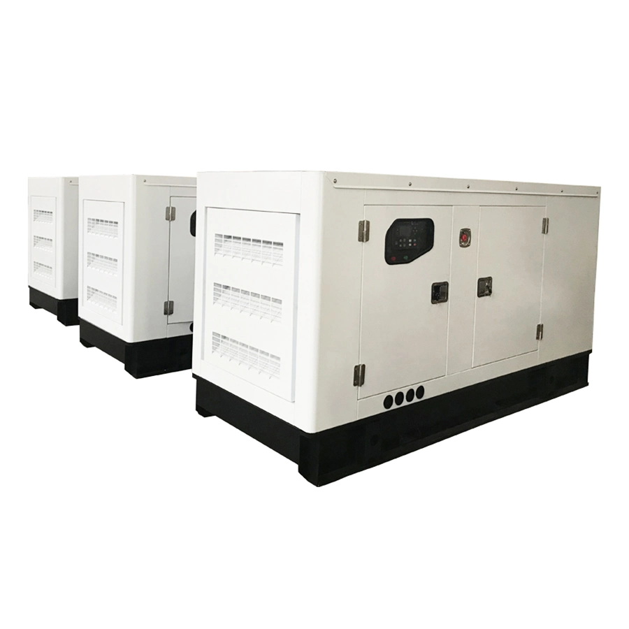 AC Silent Diesel Fuel Standby Generator 15kVA 12kw Generating