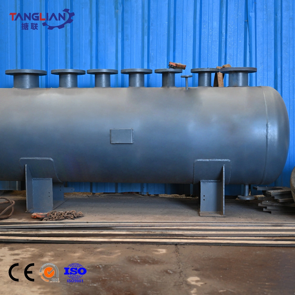 Horizontal Glass Lined Storage Tank Used for Industrial Wastewater Treatment