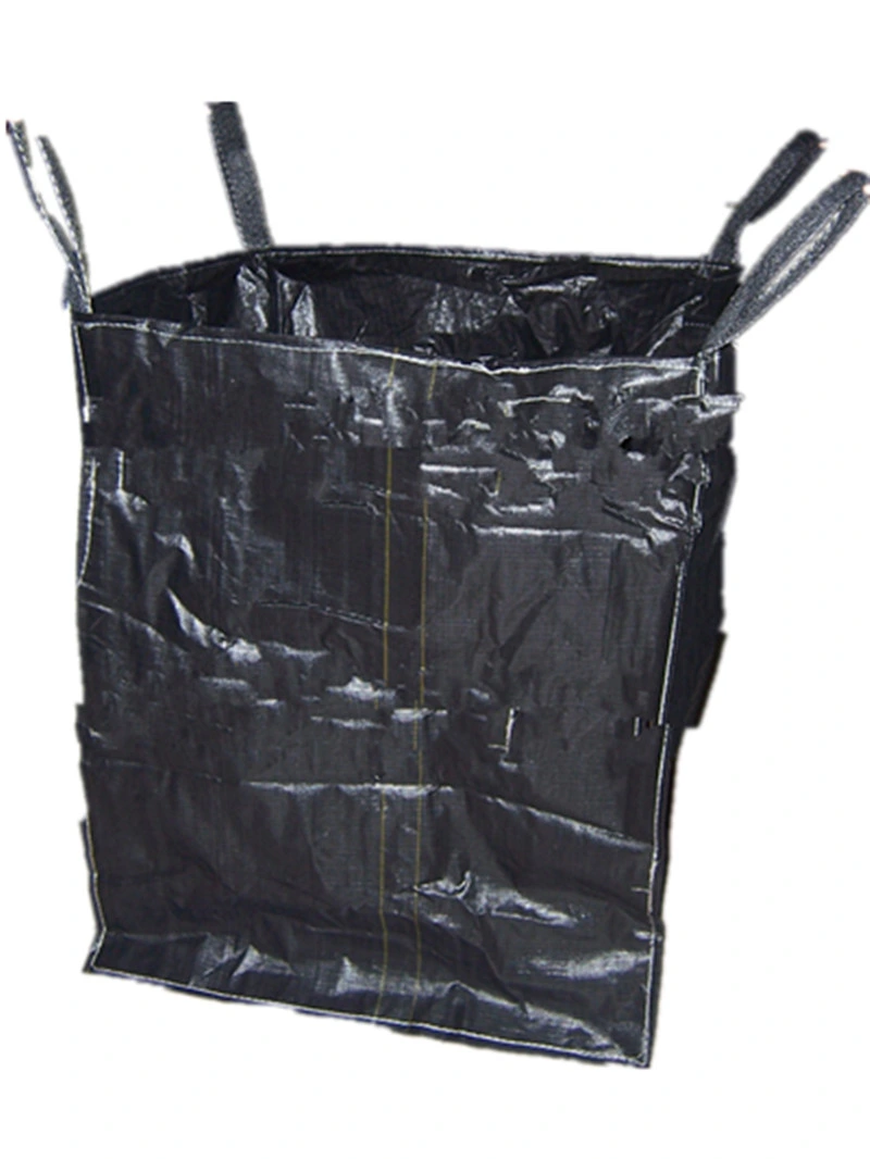 Carbon Black Fabric PP Big Jumbo Bag