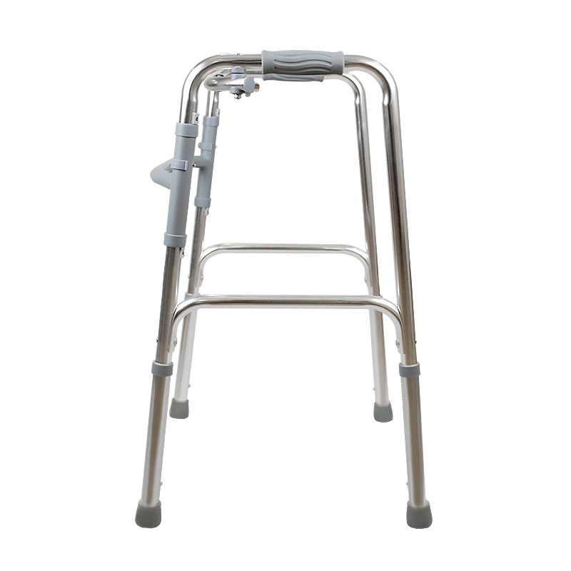 Aluminum Folding Rollator Walker Mobility Aids Lightweight Walking Aids Walking Frame