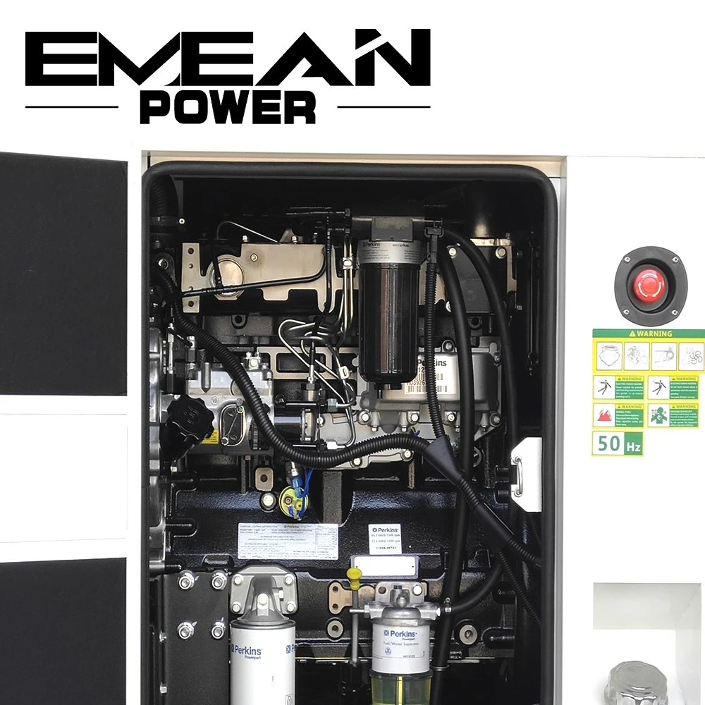 30 kVA 40 kVA مولد ديزل صامت جدا 80kw / 100kVA مولد