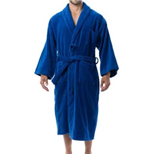 Factory Customized Waffle SPA Bathrobe Hotel Bath Gown Bathing Dress for Men and Women