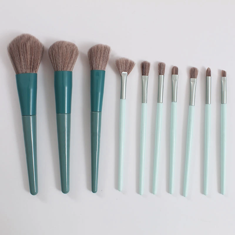 High quality/High cost performance 2 Colors Professional 10PCS Set Makeup Brush Set Beginners Vegan Cosmetics Tools