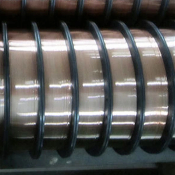 Soldadura recubierta de alambre de sierra Wireer70s-6/ Er50-6 cable de soldadura de proveedor líder 0,9mm Solutor MIG 0,6mm/0,8mm/0,9mm/1,0mm/1,2mm/1,6mm elección principal