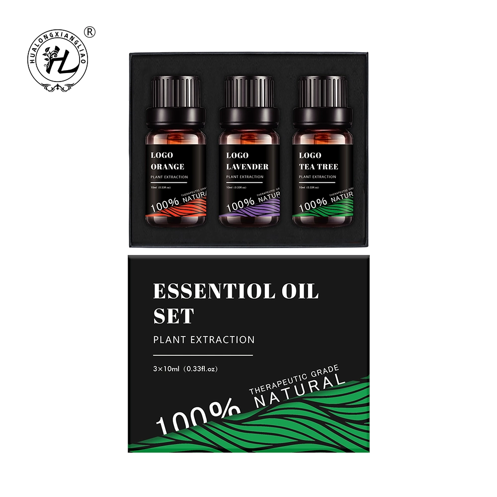 Óleo Essencial de topo 3, Melhor 100% puros a aromaterapia Intro Kit para produtos de cuidados da pele, Ambientador, Vela, SOAP