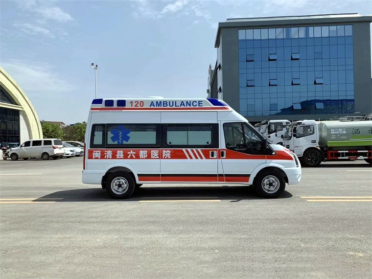 Factory Price New Medical Ambulance Emergency Patient Transit Ambulance Car