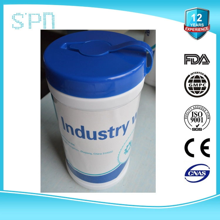 Special Nonwovens Antibacterial OEM Private Label Disinfect Soft Smart&Effective Antiseptic Industrial Cleaning Wet Wipes