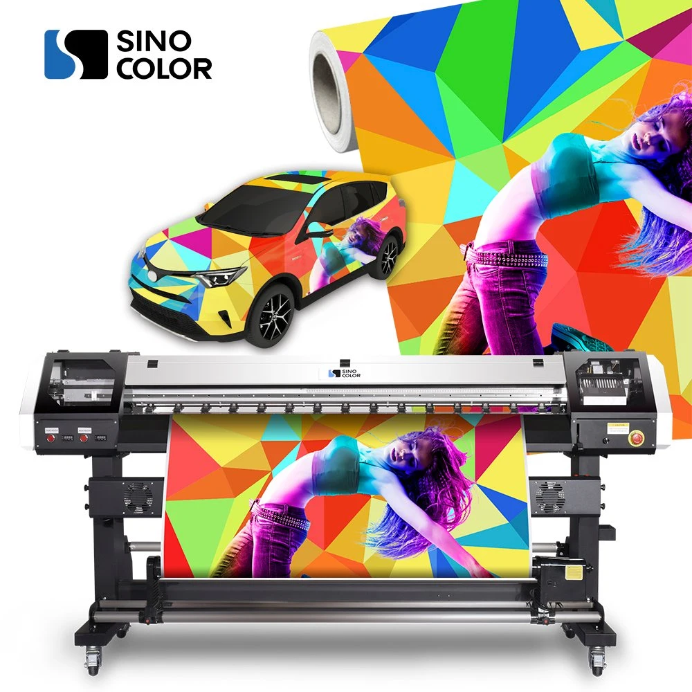 China 5ft 1,6m F1080 DX5 Kopf kleines Banner Wrap Vinyl Aufkleber Etikett Eco Lösungsmittel Drucker Maschine