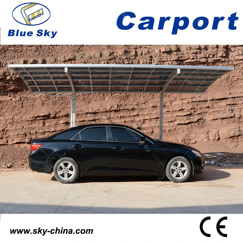 Mobile Steel Structure Polycarbonate Carports for 2 Cars Park