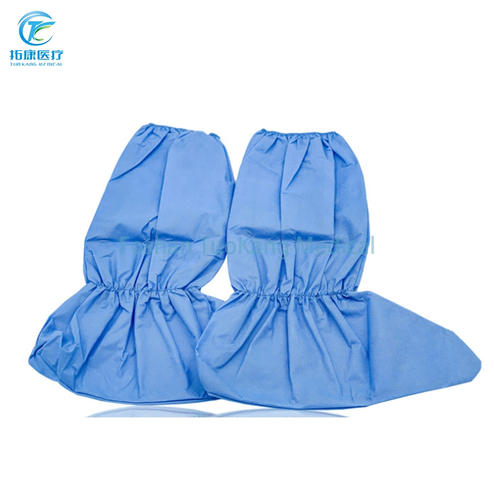 Hospital Material Use Disposable Non Woven Foot Cover Medical Shoes Cover Protective
