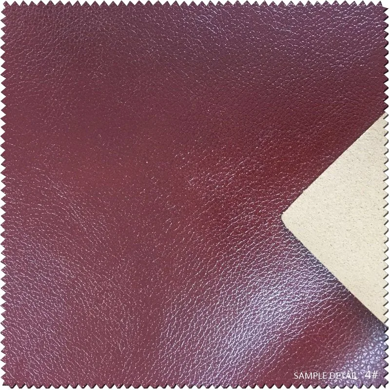 Oil Faux PU Artificial Synthetic Leather for Belt