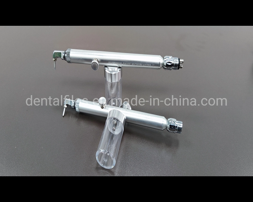 Dental Aluminum Oxide Air Abrasion Polisher /Dental Alumina Gun Dental Sandblasting Equipment with Tube