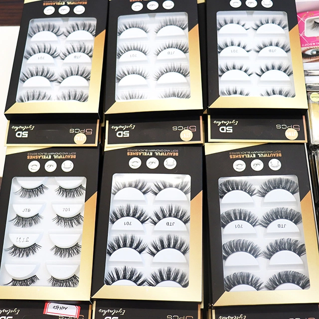 2023 Eyelashes Makeup Tool False Lashes 3D Mink Eyelashes Extension with Factory Price