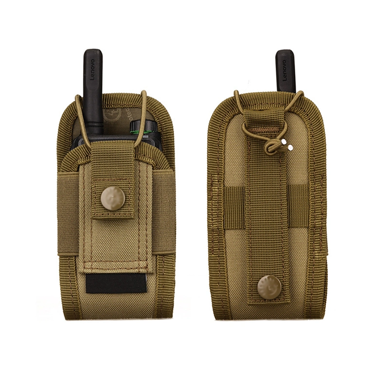 Sabado Outdoor Interphone Herramientas de almacenamiento ajustable Bolsa Multifuncional de Molle táctico Funda de radio