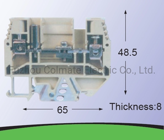 Terminal Connector Terminal Block Bar Wiring Connector PA PE PP PC Plastic CE Approved 12 Ways Grand Connector