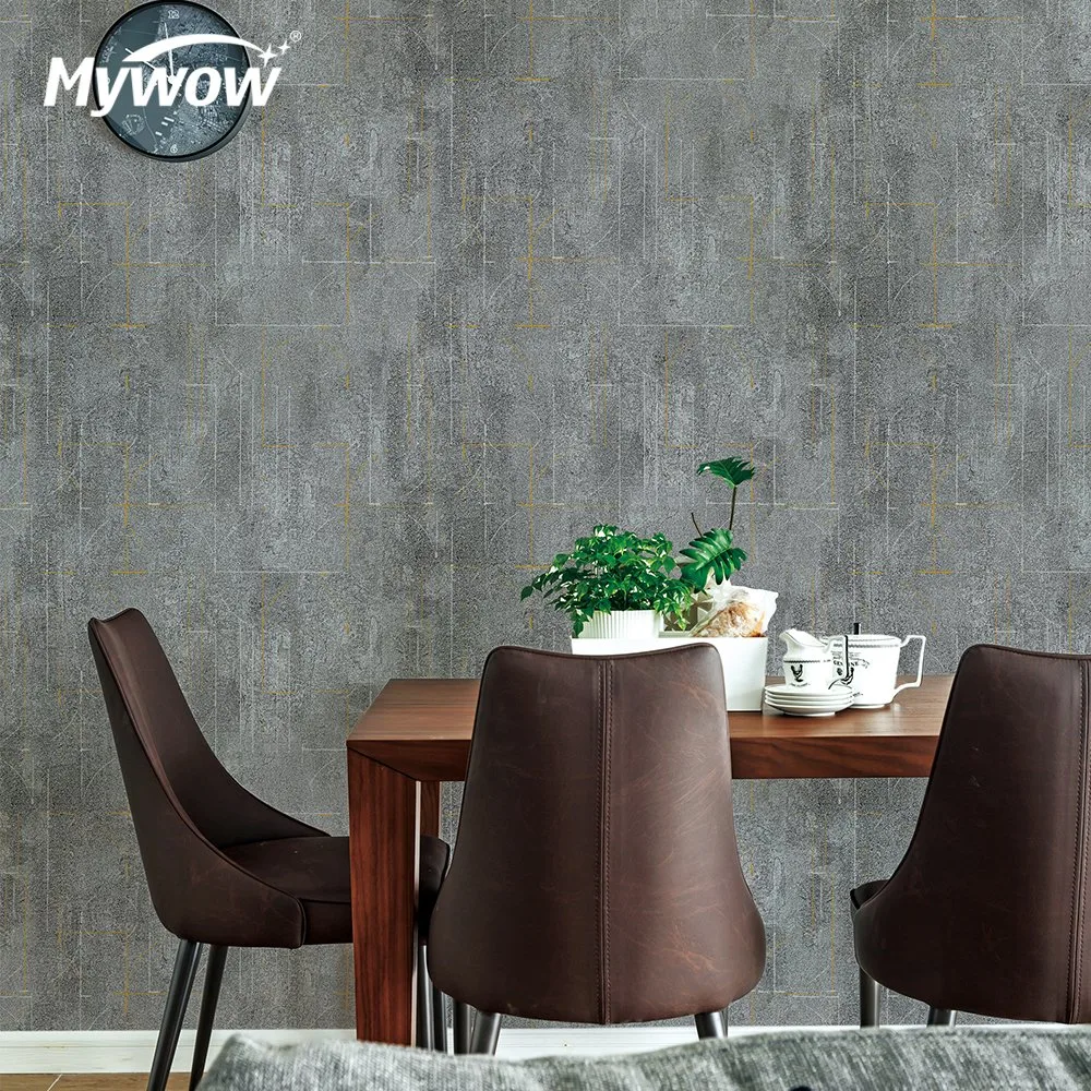 Hotel Fashion Wallpaper High quality/High cost performance  Wall Paper Luxury Nonwoven Wall Coating