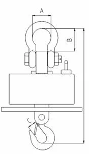 Wireless Heat-Proof Crane Weighing Scale 1ton to 30ton