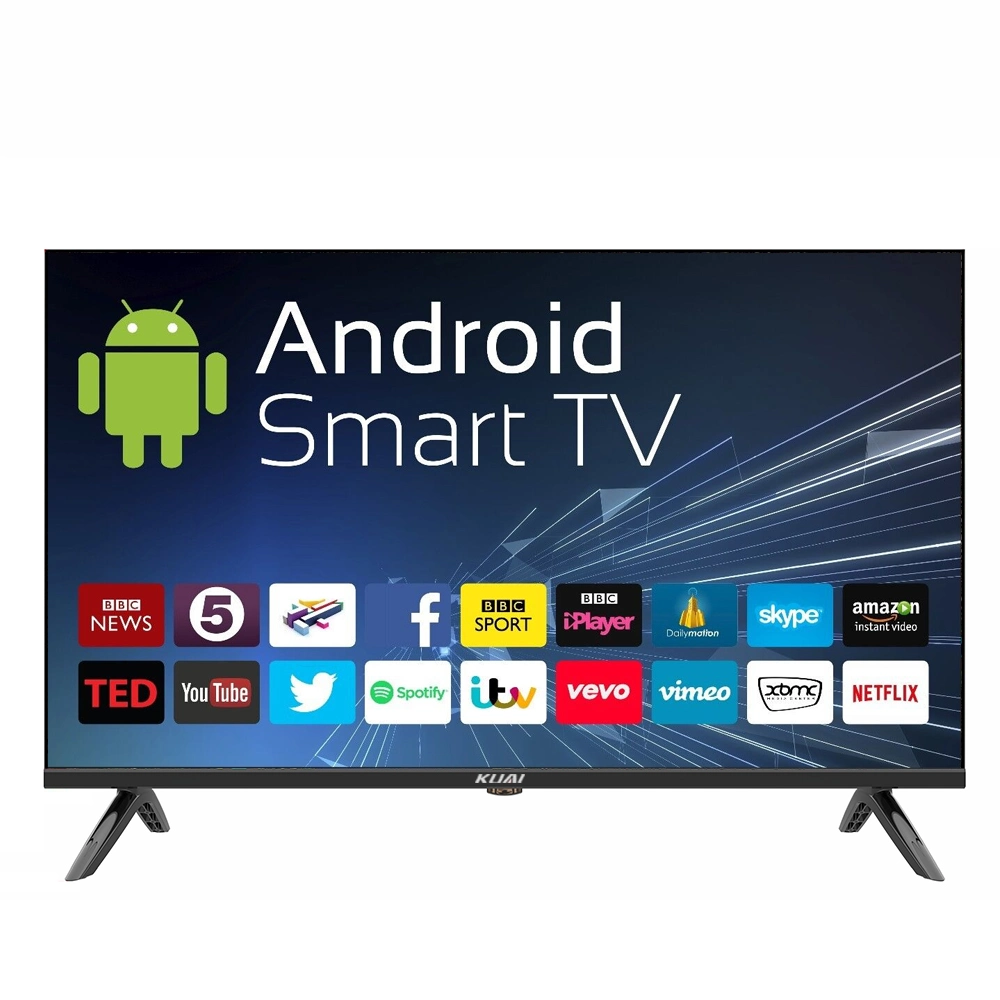 تلفزيون LED 2K بوضوح عال كامل بحجم 40 بوصة بالجملة في المصنع تلفزيون Android Smart TV