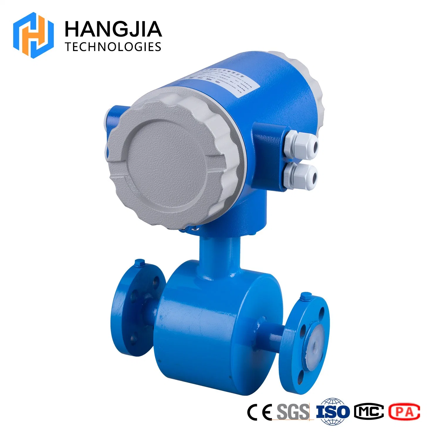 Environmental Protection Water Liquid Acid Alkali Electromagnetic Flowmeter