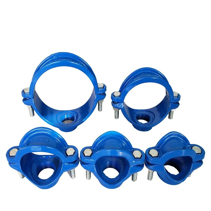 Water Supply Ductile Iron Saddle Clamp Sizes for Pipe