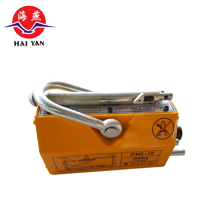 0.1 to 10 Tons Permanent Magnetic Lifter Without Electric