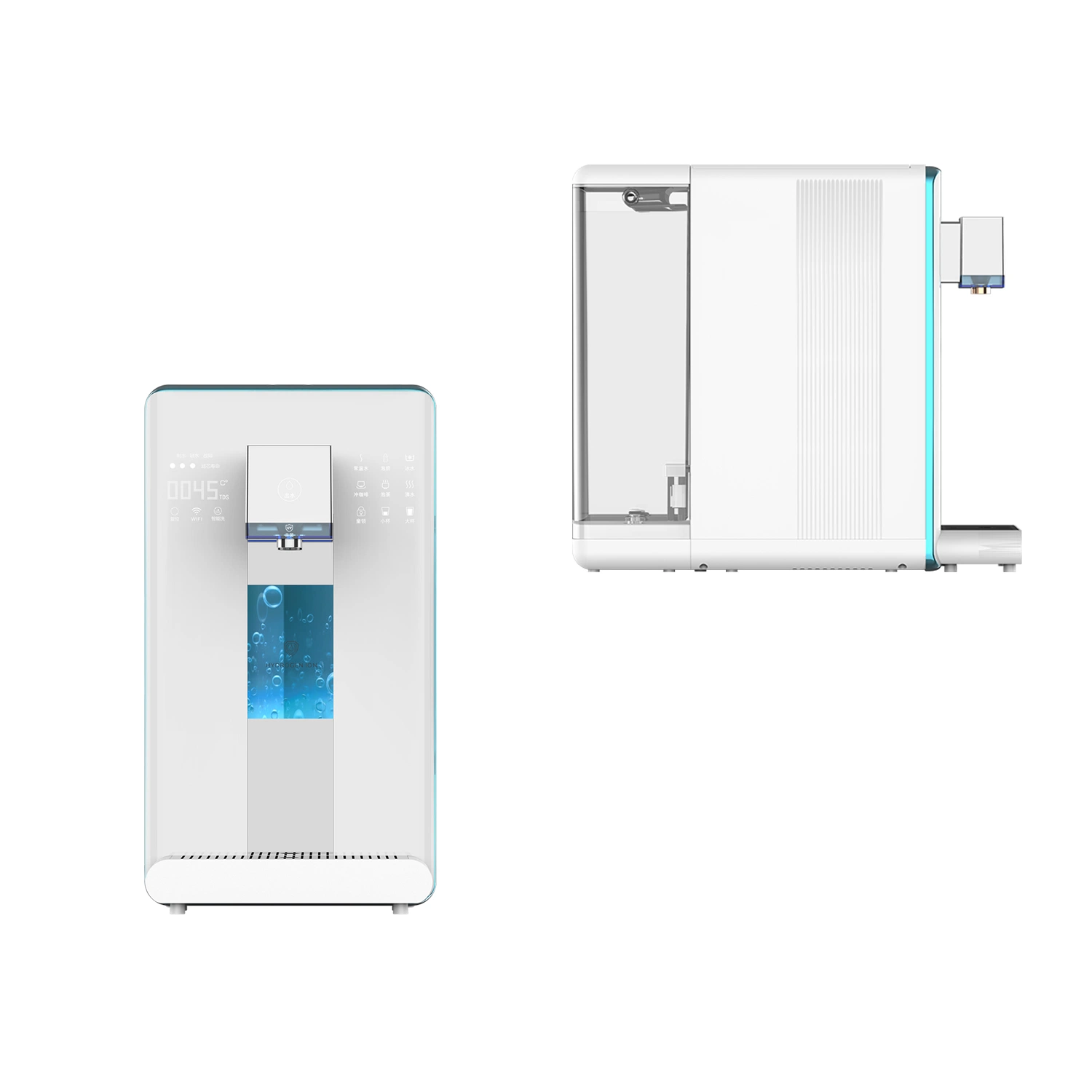 Smart Modern Heater and Cooler Big Size Hydrogen Water Dispenser with Reverse Osmosis Filter System