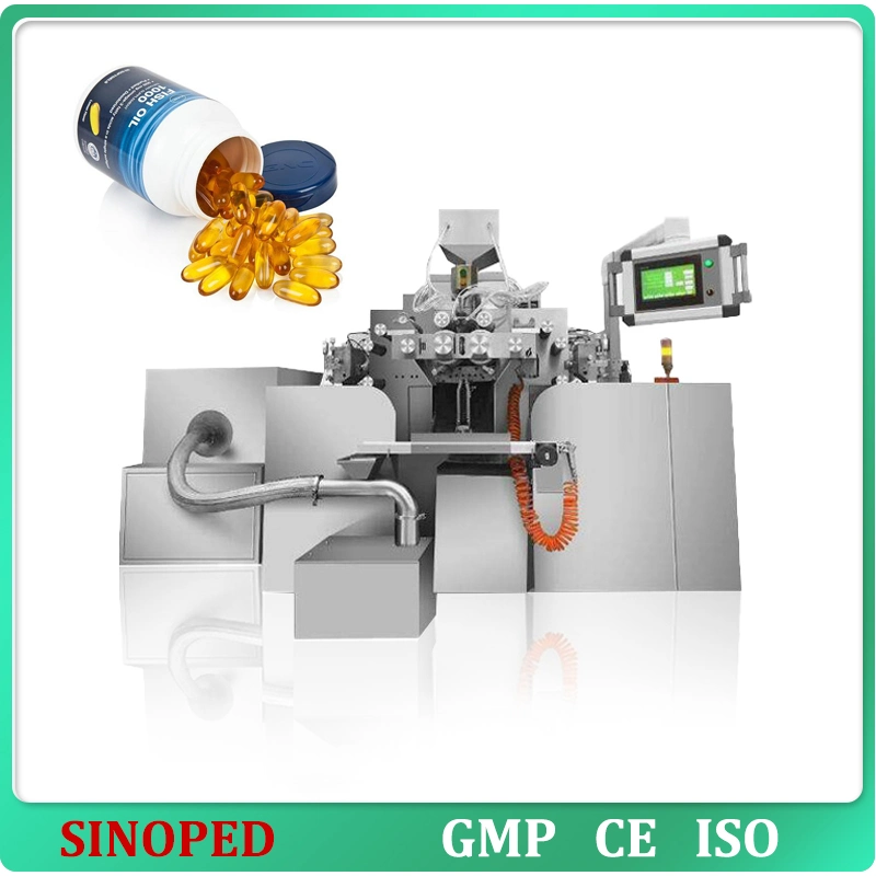 Pharmaceutical Small Automatic Soft gelatina Liquid cápsulas Production Line Softgel Cápsulas de óleo de peixe enchimento de encapsulamento preço cápsula fabrico de enchimento Máquina de enchimento