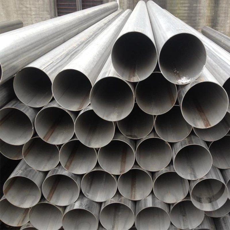 Spiral Welded Steel Pipe with Flanges for Bridge Project