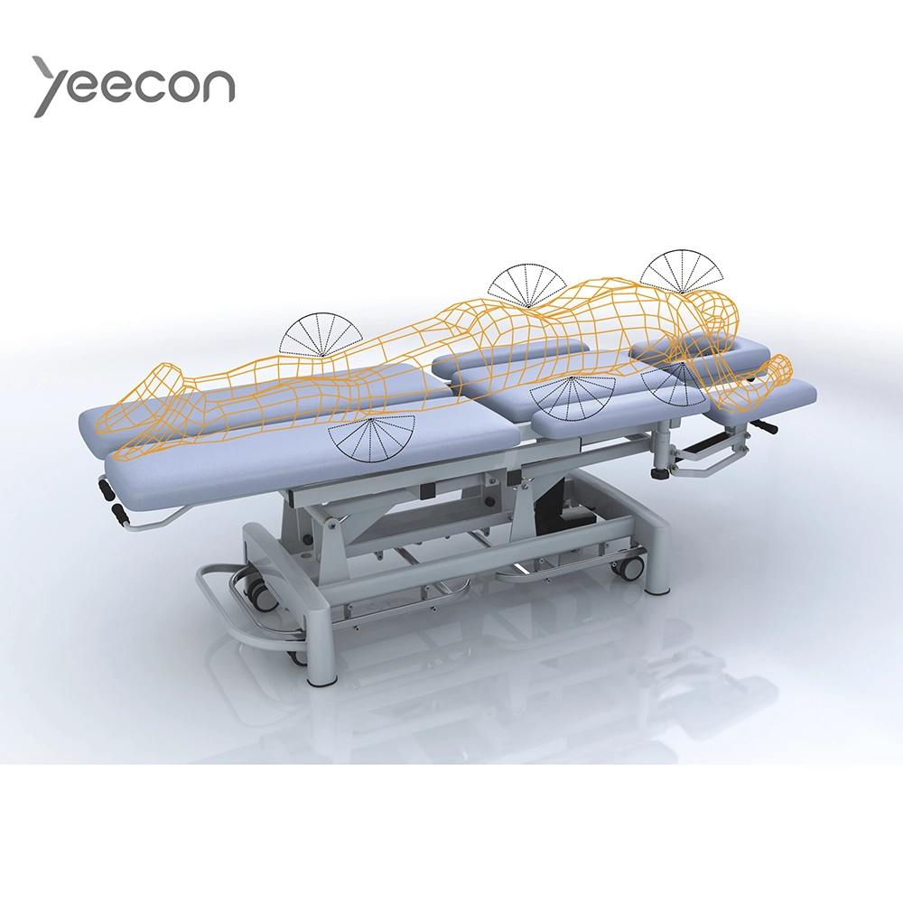 High quality/High cost performance  Ergonomic Nine-Section Manipulation Massage Physical Therapy Bed