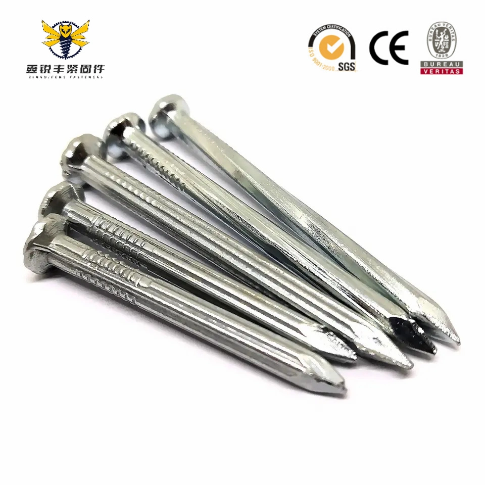 Round/Flat Head Spike Wire Steel Nails Common Nails Iron Factory Price Stainless Steel Large Iron Smooth Plain GB Common Nail