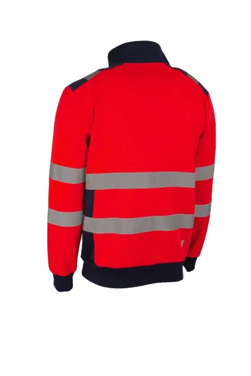 Suave de nueva construcción de la industria ligera de ropa de trabajo Ropa de trabajo reflectante de alta visibilidad Chaleco de seguridad