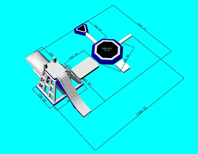 Commercial Floating Inflatable Water Park